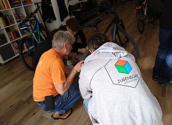 Rad-Check im Jugendcafe